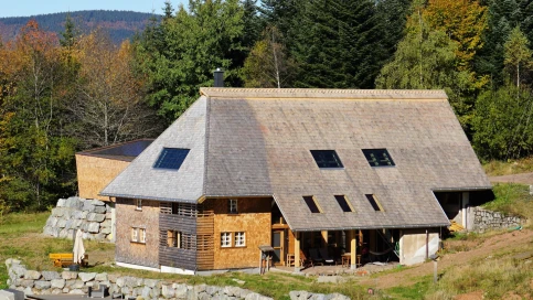 Objektbeispiel Lamellenfenster bigAir® Dach