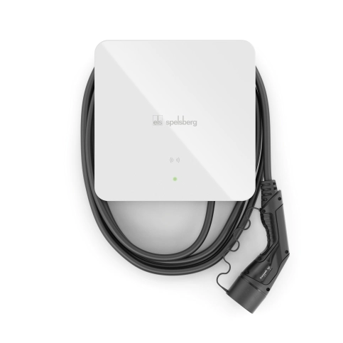 Spelsberg Wallbox Pure 2.0 Polar, 7m Ladekabel mit Typ 2 Kupplung