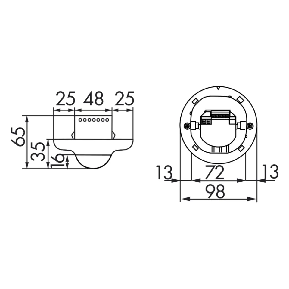 LUXOMAT® Deckenpräsenzmelder - 1-Kanal