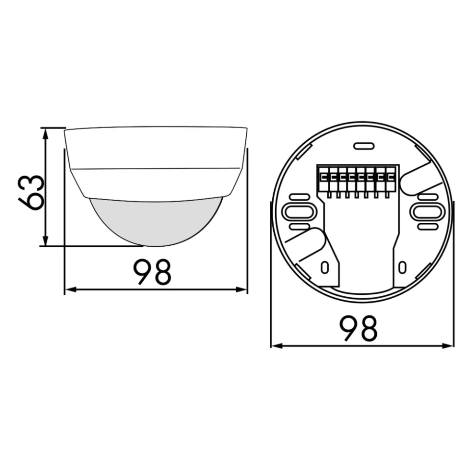 LUXOMAT® Deckenpräsenzmelder - 1-Kanal