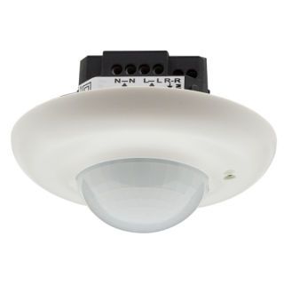 Decken Slave-Melder PD2-S-UP, weiß matt, ähnlich RAL9010