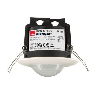 Decken-Bewegungsmelder PD3N-1C-DE Micro, weiß matt, ähnlich RAL9010