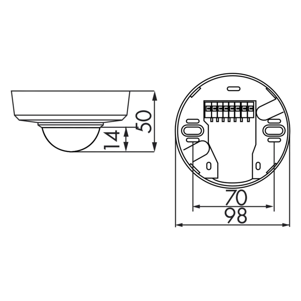 LUXOMAT® Deckenpräsenzmelder - 1-Kanal