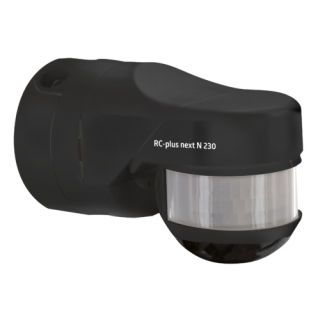 Bewegungsmelder für Außenbereiche RC-plus next N 230, schwarz matt, ähnlich RAL9005