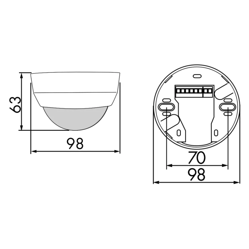 LUXOMAT® Deckenpräsenzmelder - 1-Kanal
