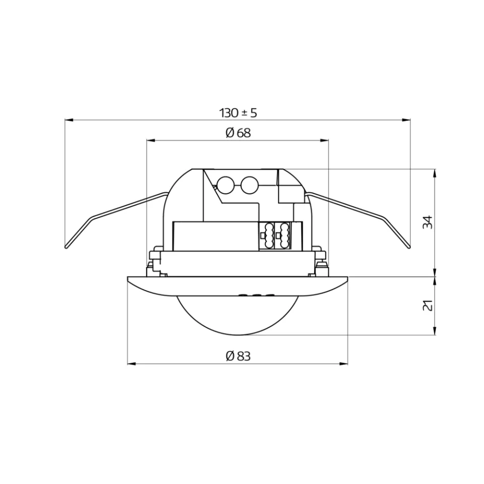 LUXOMAT®net KNX - KNX Gen7 Deluxe Präsenzmelder