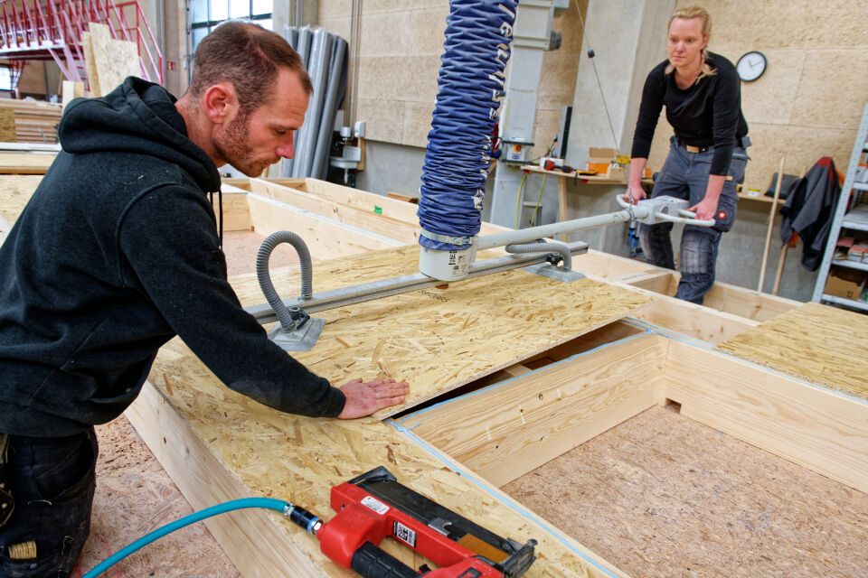 SWISS KRONO OSB/3 EN300, stumpf - ContiFinish®, formaldehydfrei verleimt, CE