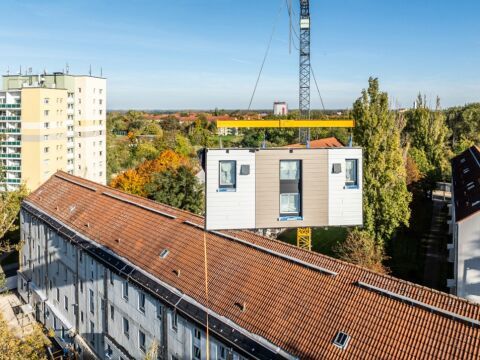 Serielle Sanierung – mit dezentraler Lüftung klimafreundlich modernisieren