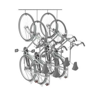 FalcoHook geschweißte Aufhängeschiene für Deckenabhängung, mit 2 langen und 2 kurzen Haken, abstand 375 mm, Länge 150 cm, Haken mit Schutzhülse