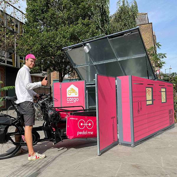 FalcoCargobox Lastenfahrrad Garage
