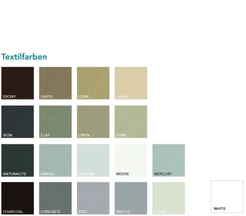 Rockfon Canva® Textilfarbtöne