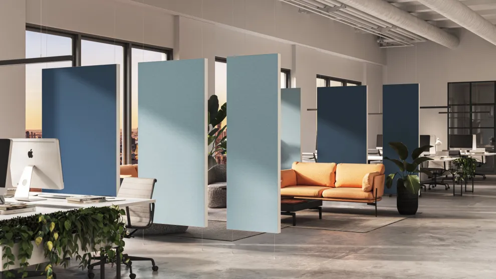 Rockfon Canva® Akustik-Raumtrenner