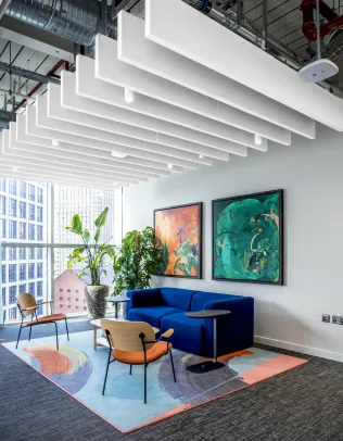 WPP Büro, Manchester, UK, Rockfon Contour®