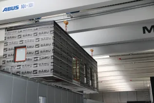 Verladung der Module