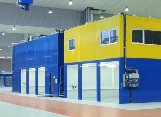 Halleneinbauten - SÄBU SYSTEMBAU
