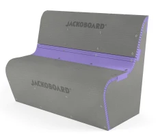 JACKOBOARD® S-Kit 3 Sitzbank rund mit Lehne