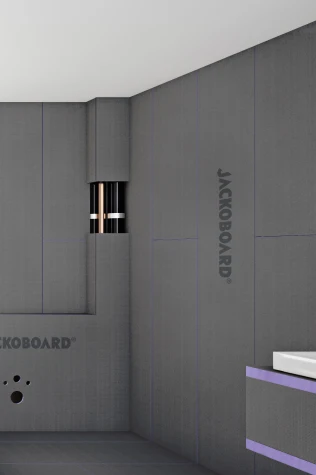 Rohrverkleidung mit JACKOBOARD® Canto
