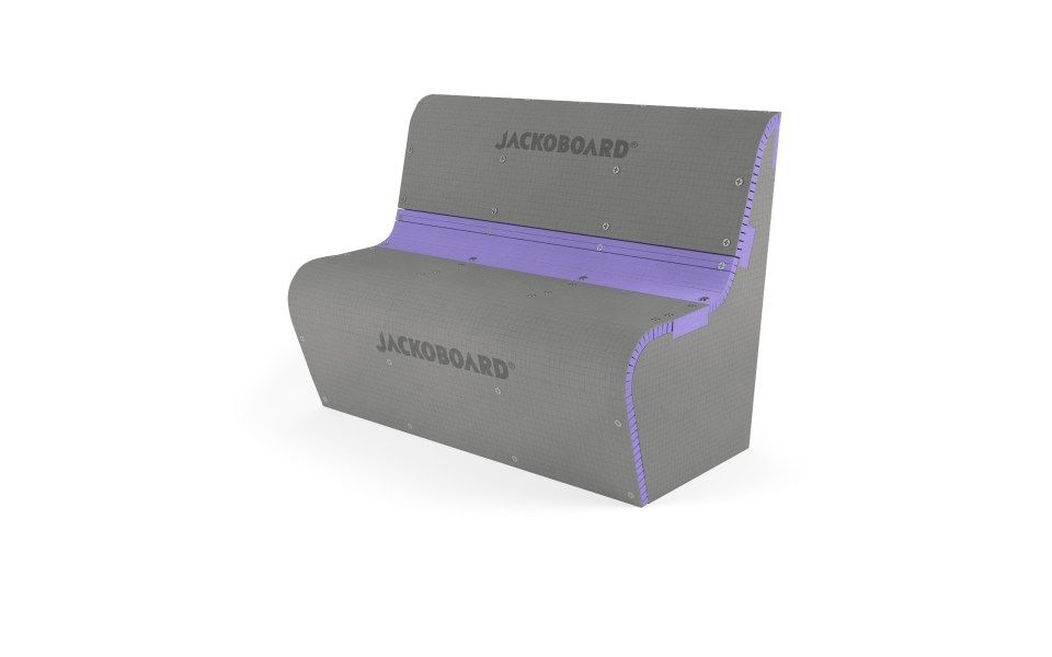 JACKON JACKOBOARD® S-Kit Montage-Set Duschsitzbank