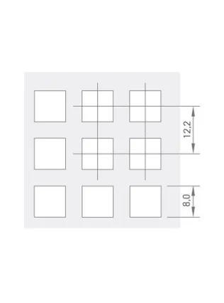 Qg8043 – quadratisch gelocht