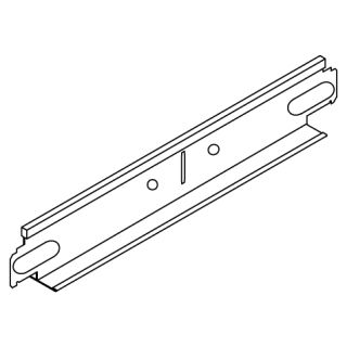 OWA - Verbindungsprofil Nr. 46KB 600 x 24 x 38 mm Sichtseite weiß - korrosionsbeständig
