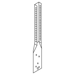 OWA - Nonius-Abhänger Nr. 17/81 Länge: 190 mm verzinkt