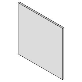 OWA - Wandabsorber FreeStyle Q 1200 x 1200 x 40 mm quadratisch - dunkelbraun 52829