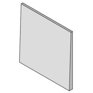 OWA - Wandabsorber FreeStyle QS Länge: 600 mm - Breite: 600 mm quadratisch schräg - dunkelbraun 52829