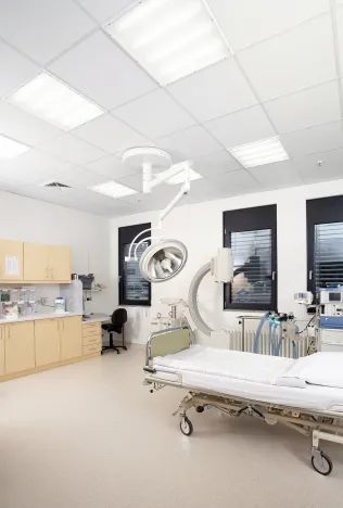 OWAlux für den Einsatz in Krankenhäusern, Labors, Steril- und Hygienebereichen sowie in der Lebensmittelindustrie.