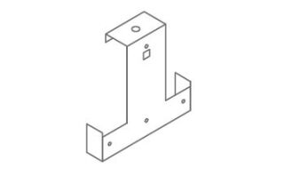 OWA - Abhänger Nr. 7910E Länge: 100 mm - Breite: 100 mm verzinkt