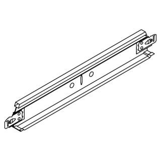 OWA - Verbindungsprofil cliq-24-CT-bws 625 x 14 x 32 mm Sichtseite weiß