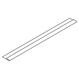 OWA - Wandprofil-Füllstreifen Nr. 8060/1 572 x 14 x 2,5 mm weiß