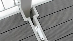 Detail Bakodur® E mit Terrassendielen