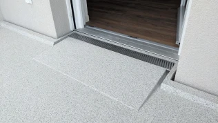 Detail barrierefreie Ausführung