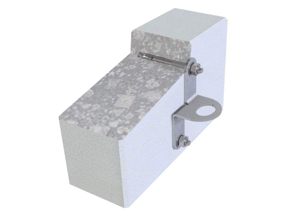 LUX-top ONE Anschlagpunkt zur Befestigung an Betonbauteilen oder Stahlbauteilen LUX-top ONE Anschlagpunkt zur Befestigung an Betonbauteilen oder Stahlbauteilen