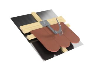 LUX-top SDH-B Sicherheitsdachhaken für geneigte Dächer und Steildächer mit Biberschwanzeindeckung