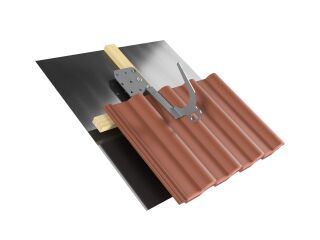 LUX-top SDH-Z II Sicherheitsdachhaken für geneigte Dächer und Steildächer mit Ziegel- bzw. Dachpfanneneindeckung