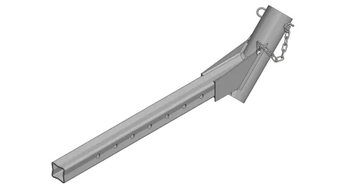 Variante: OPTION LUX-top® T-Trägerzwinge - Ausschub 45°