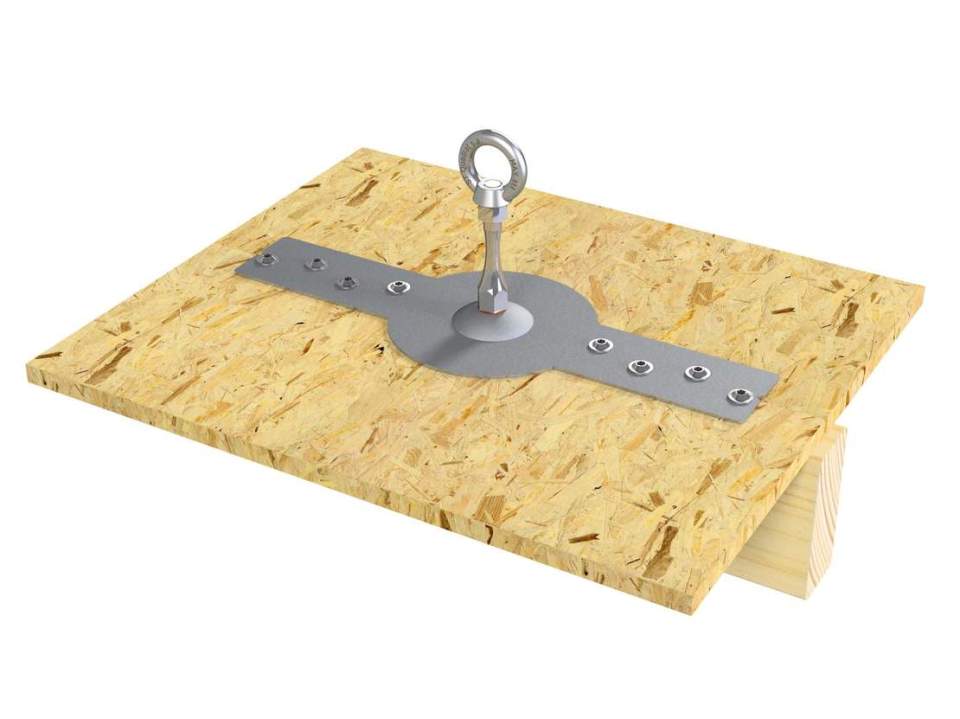 LUX-top DUO III Anschlagpunkt zur Befestigung auf Holzdachelementen LUX-top DUO III Anschlagpunkt zur Befestigung auf Holzdachelementen