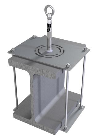 LUX-top ASP EV 9 III 420 - Ø 26 mm Konterplatte