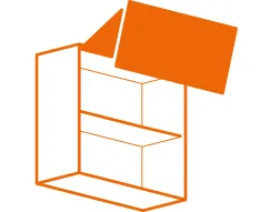 HF top-Hochfaltklappe
