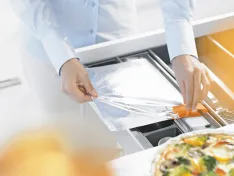 ORGA-LINE Folienschneider für Frischhaltefolie und Aluminiumfolie