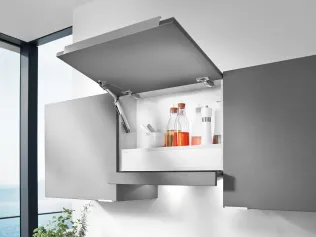 AVENTOS HK-XS über dem Dunstabzug