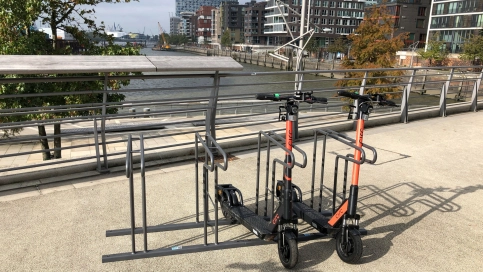 ilco Scooterparker Modell S 2 mit 90 Grad Einstellung