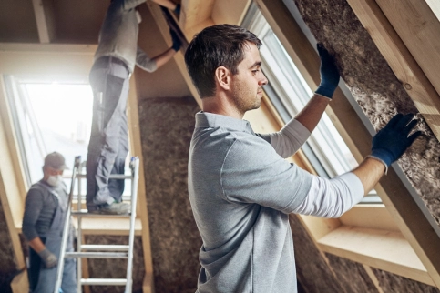 Glaswolle („Braune Wolle“) mit ECOSE® Technology