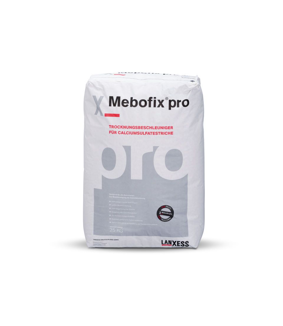 Trocknungsbeschleuniger Mebofix® pro für Anhydritestriche