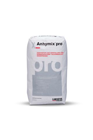 Estrichzusatz für dünnschichtige Anhydritestriche Anhymix® pro