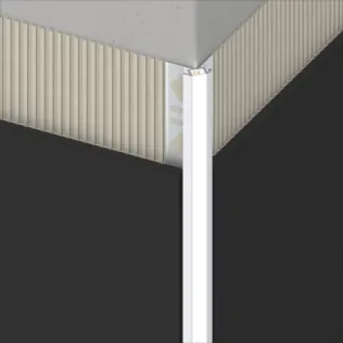 alferlight LED-Wandeck-Profil mit Streuscheibe