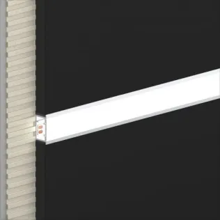 alferlight LED-Listelli-Profil mit Streuscheibe