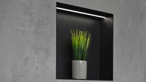 alferbox LED-Einbaunische, mit schmaler Sichtkante 2 mm