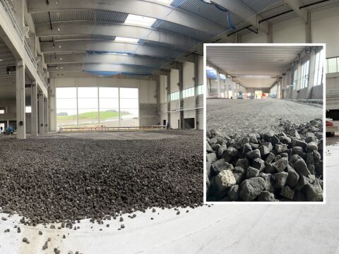 Ein hochwertiges Produkt aus Altglas: GEOMATERIALS Schaumglas